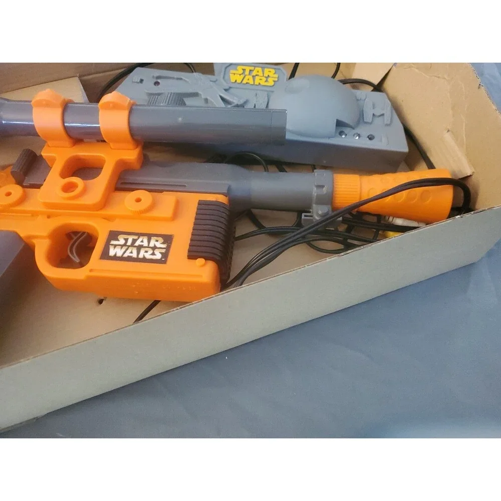 Star Wars Blaster Strike Plug & Play TV Game Gun A/V Jakks Pacific 2015 Working